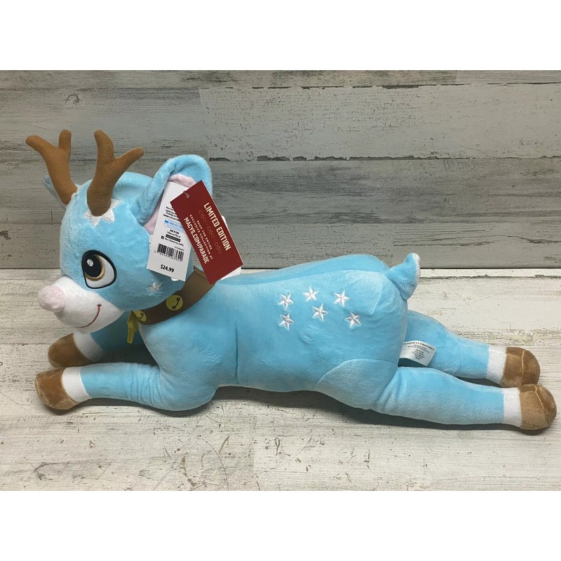 Macy's Tiptoe Macys Thanksgiving Parade 2022 Plush Blue Reindeer New