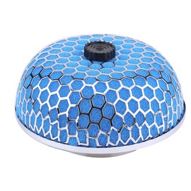 hks air filter + Air Filter, 3" Air Intake Filter High Flow Washable Universal Sponge Honeycomb Mesh Mushroom High Flow Washable JDM Performance (blue) for hks filter