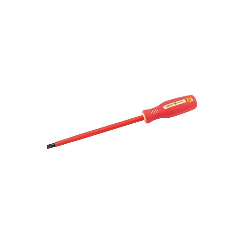 Draper 54273 8mm x 200mm Fully Insulated Plain Slot Screwdriver