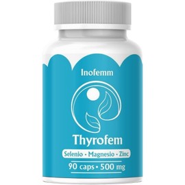 Thyrofem (Selenio, Magnesio y Zinc) Suplemento alimenticio 90 Capsulas