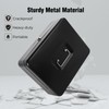 Cash Box with Key Lock, Large Metal Safe Money Organizer