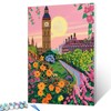 London Big Ben Scenery Oil Painting Paint by Number Kits