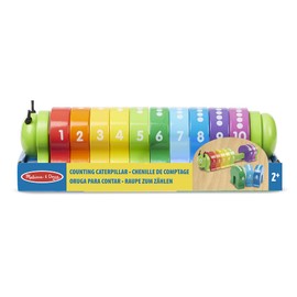 Melissa & Doug Counting Caterpillar | Developmental Toy | Motor Skills | Problem Solving | 2+ | Gift for Boy or Girl