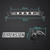 HOZILIFE 6 Inch Slim LED Light Bar Pods Small Spot