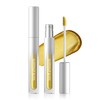 Glitter Lip Gloss Gold, Metallic Shimmer Liquid Lipstick 24 Hours