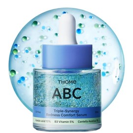 THOME ABC Serum - Ácido azelaico 10 + niacinamida 5 + Centella Asiatica 1 mecanismo de triple sinergia, suero de enrojecimiento para manchas oscuras, 