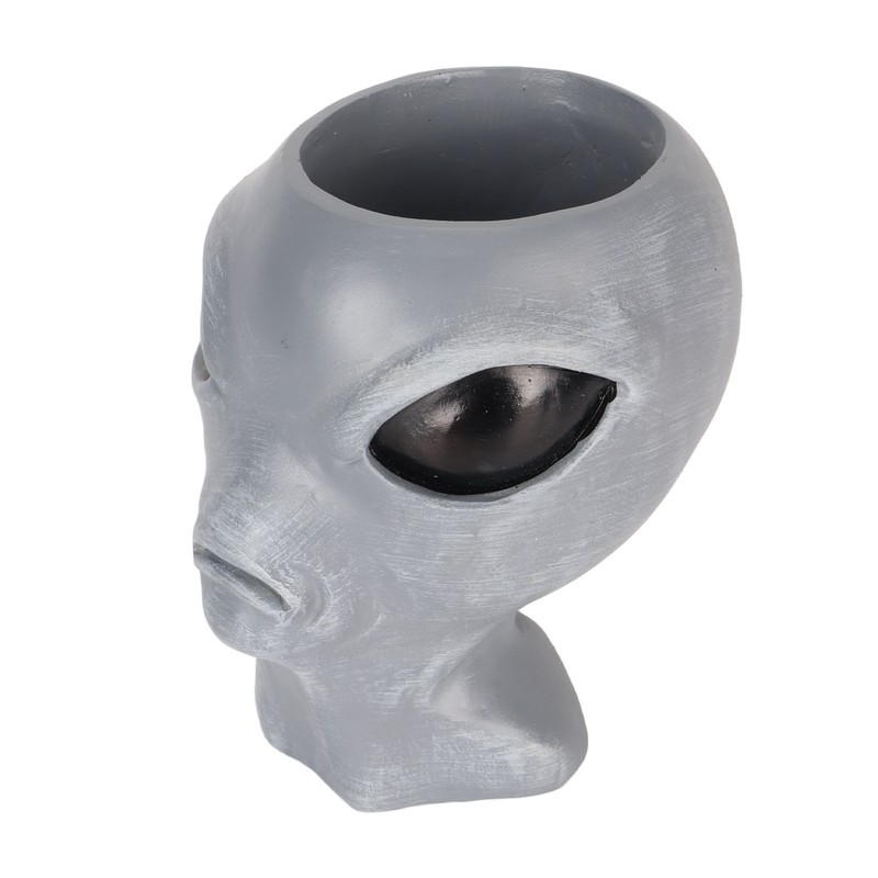 Alien Flower Pot Head Planter Pot Cute Resin Succulent Planter