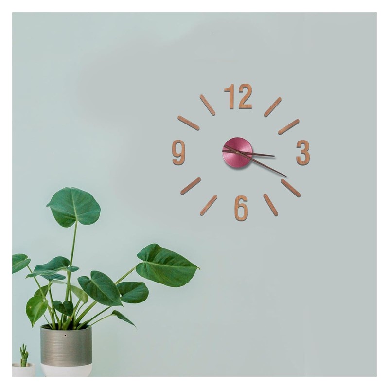 Alriedy 3D DIY Wall Clock Numbers Set Dial for Wall