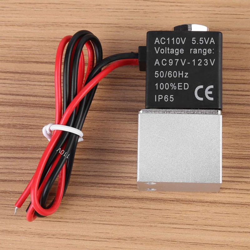 Beduan 2 Way Normally Closed AC 110V Electric Solenoid Air