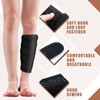 Hoolerry 2 Pcs Lymphedema Compression Wraps Calf Adjustable Brace 5
