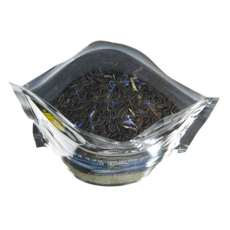 Metropolitan Tea Discovery Loose Tea Pack, Blueberry Flavored Black, 100gm