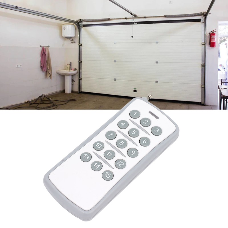 433MHz Universal Remote Control Wireless ABS 15 Keys Remote Control