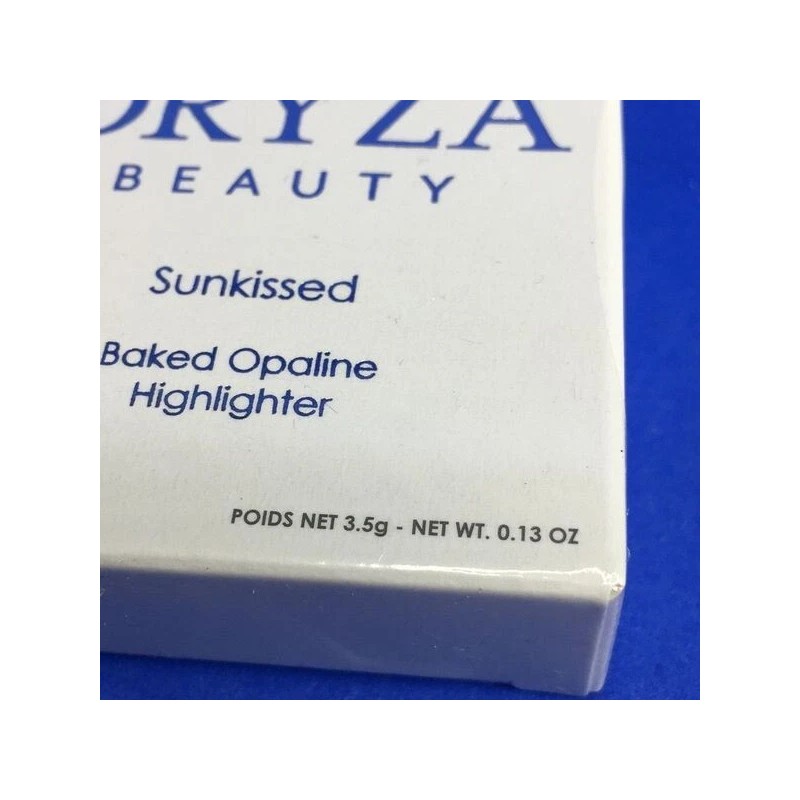 Oryza Beauty Sunkissed Baked Opaline Highlighter 0.13 oz (Lot of