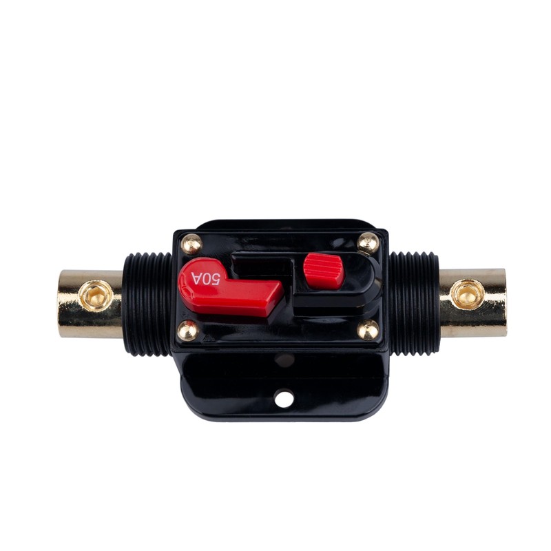 50A AMP Circuit Breaker 50A Inline Fuse Holder Inverter Block