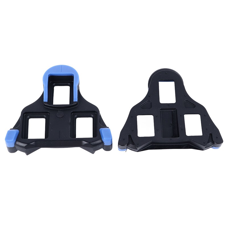 Bicycle Cleats Enhance Stability Grip Foot Pedal Self Locking Tabs
