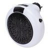 Space Heater Mini White with Remote Control Wall Mounted Air