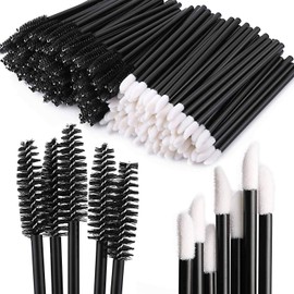 Tbestmax 200 cepillos desechables para máscara de pestañas y labios, aplicador de brillo de labios para extensiones de cejas