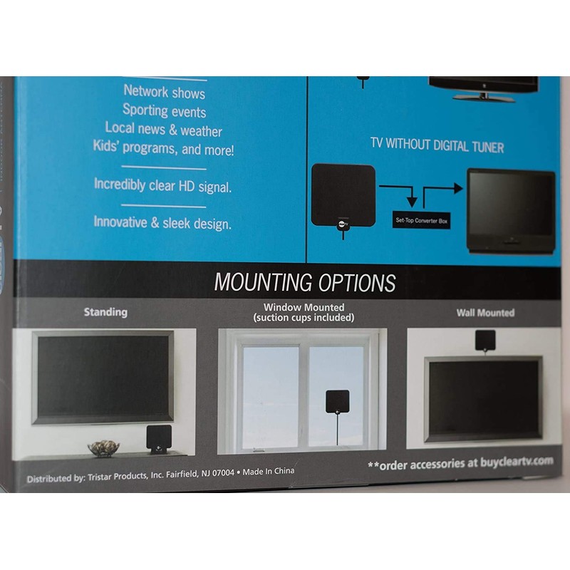 ClearTV X-72 HDTV Digital Indoor Antenna