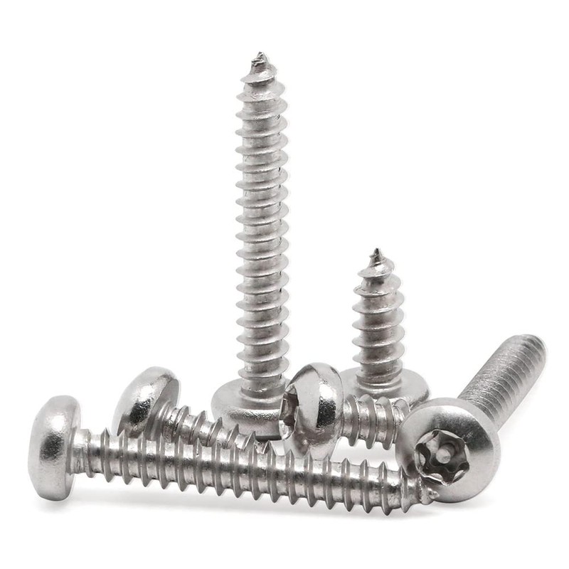 #8 x 1/2" Stainless Steel Button Head Torx Sheet Metal