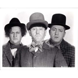 The Three Stooges classic studio portrait 8x10 inch photo