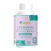 Wellthy Colageno Hidrolizado 300 Cápsulas Reforzacon con Ácido Hialurónico, Vitamina