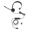 Telephone Headset Professional Supports USB to USB C and 3.5mm