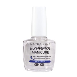 Maybelline New York Nail Polish Express Manicure Top Coat Quick Dry/Ultra Quick Drying Top Coat 1 x 10 ml
