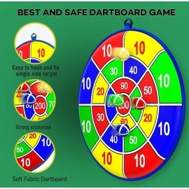 BooTaa 29 Large Dart Board for Kids Kids Dart Board with Sticky Balls