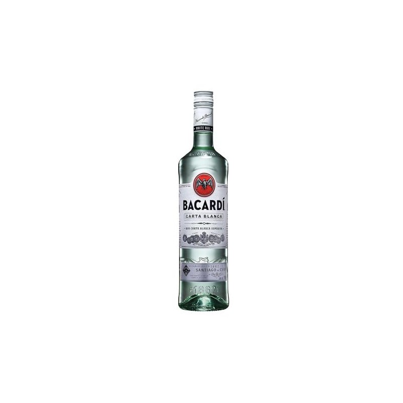 Ron Bacardi Carta Blanca 700 mL