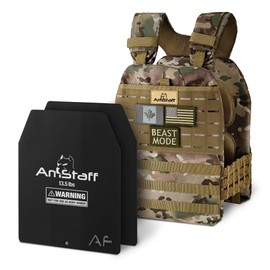 Amstaff Weighted Vest - Adjustable Weight Vests for Men & Women - Versatile Wearable Weighted Vest for Fitness Workouts, Strength and Endurance Training, Running