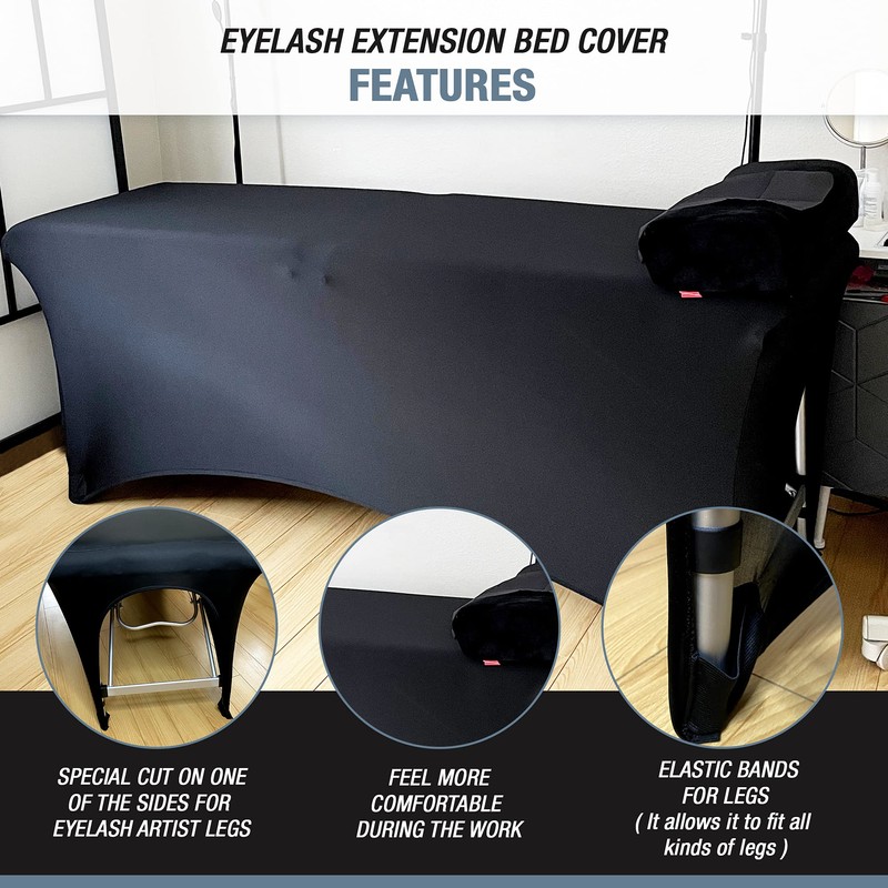 Spa Bed Cover for Lash Extension Bed TopBuy Lash Bed