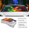 Dragon Car Sun Shade Windshield Sunshade Foldable Front Window Shield