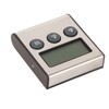 Digital Cooking Thermometer Timer LCD Display ℃/℉ W/Probe for Barbecue