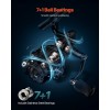 IM7 Carbon Fiber Spinning Rod Reel Combo for Bass Fishing