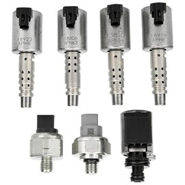 MACHSWON Transmission Solenoid Pressure Sensor, 7pcs RE0F10D JF016E JF017E, Compatible with Nissan X-Trail Altima Compatible with Infiniti JX35