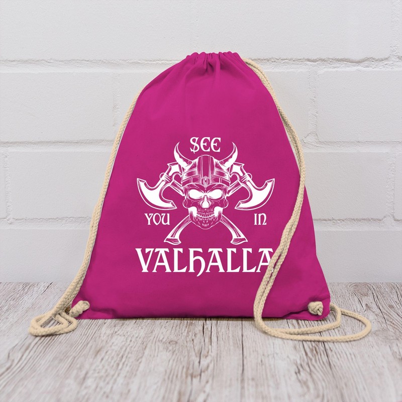Shirtracer - Gym Bag Backpack - Viking & Walhalla Men