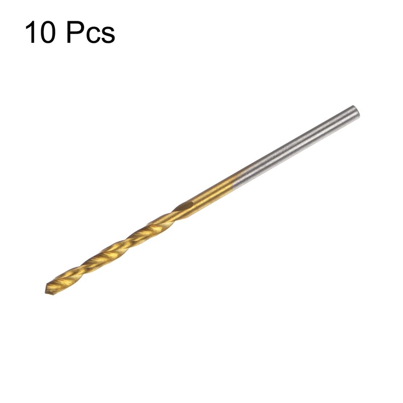 sourcing map 10pcs Brad Point Drill Bit 2mm(5/64") Dia Straight