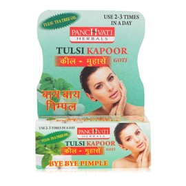 Panchvati Herbals Tulsi & Kapoor Goti Soap 25 gm ,Pack of -6