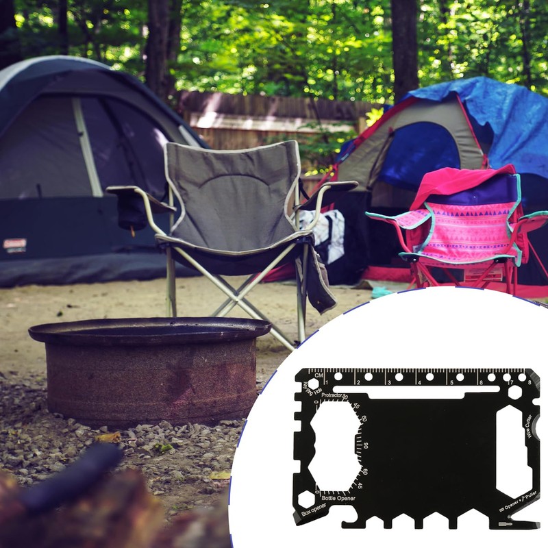 Tabanzhe 46 in 1 Pocket Outdoor Camping Multitool Accessories -