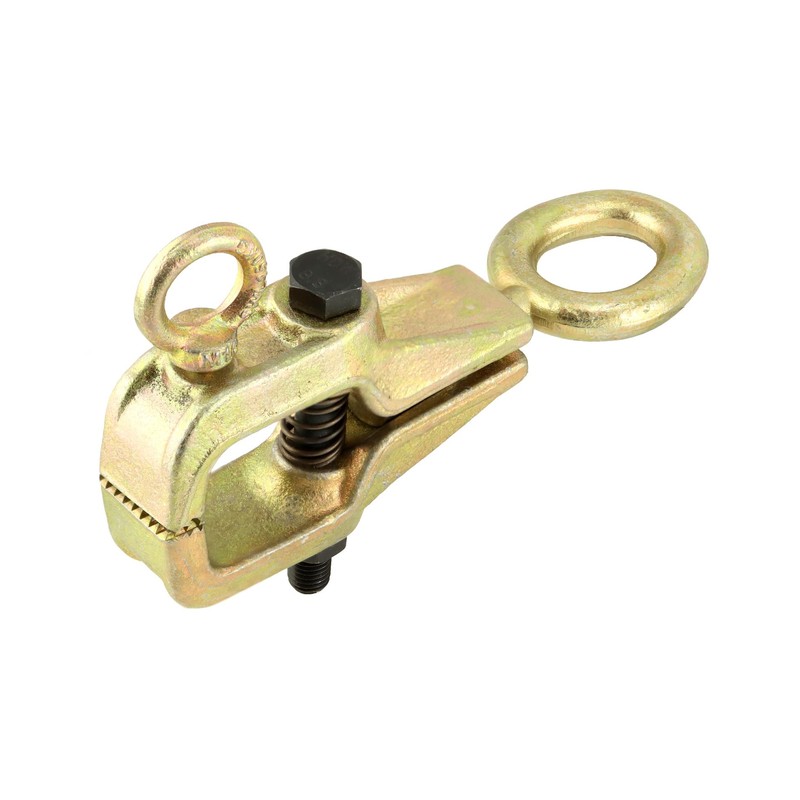 QWORK Auto Body Repair Pull Clamp, 5 Ton Top and