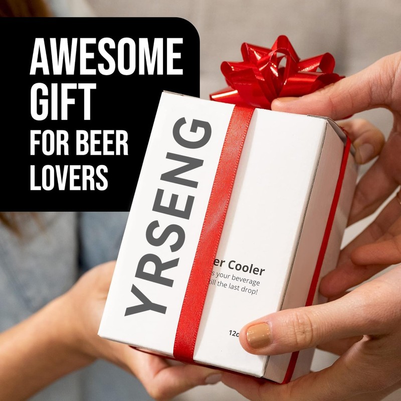 YRSENG Beer Gift for Men, Lightweight Modelo Beverage Beer Bottle
