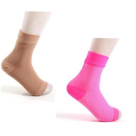 Healeved Elastic Ankle Support Socks by Ankle Brace for Athletes Plantar Fasciitis Socks Compression No-slip Xl