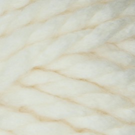 Estako Cozy Thick & Quick Yarn (4 Skeins Pack) 20% Wool 80% Acrylic Soft Super Bulky Weight #6 Knitting and Crocheting Yarn (4 x 3.52 Oz) / (4 x 65 Yrds) (50299-Cream)