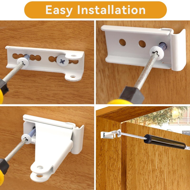 Storm Door Closer Bracket Kit, Screen Door Closer Replacement Part
