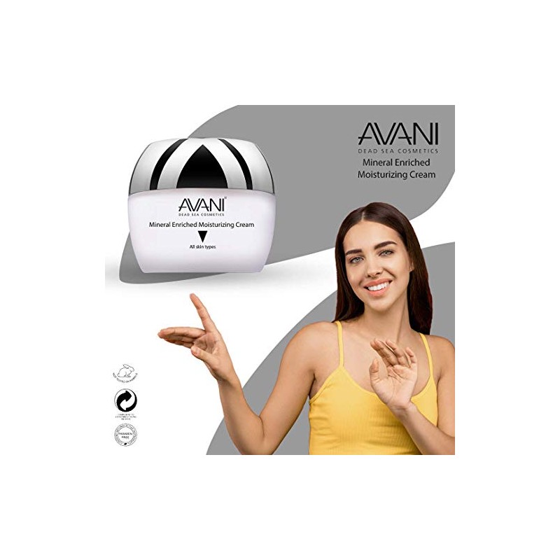 Avani Dead Sea Mineral Enriched Moisturizing Cream - For Normal