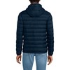 Lands' End Mens Hooded Wanderweight Down Jacket Radiant Navy Regular