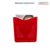 Deflecto Red Portrait A4 Wall Mounted Document Holder - A4