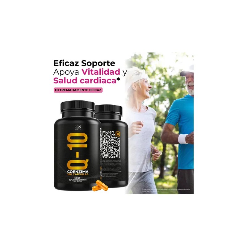 Coenzima Q-10, Colágeno, Vitamina E Y Vitamina C -90 Dias
