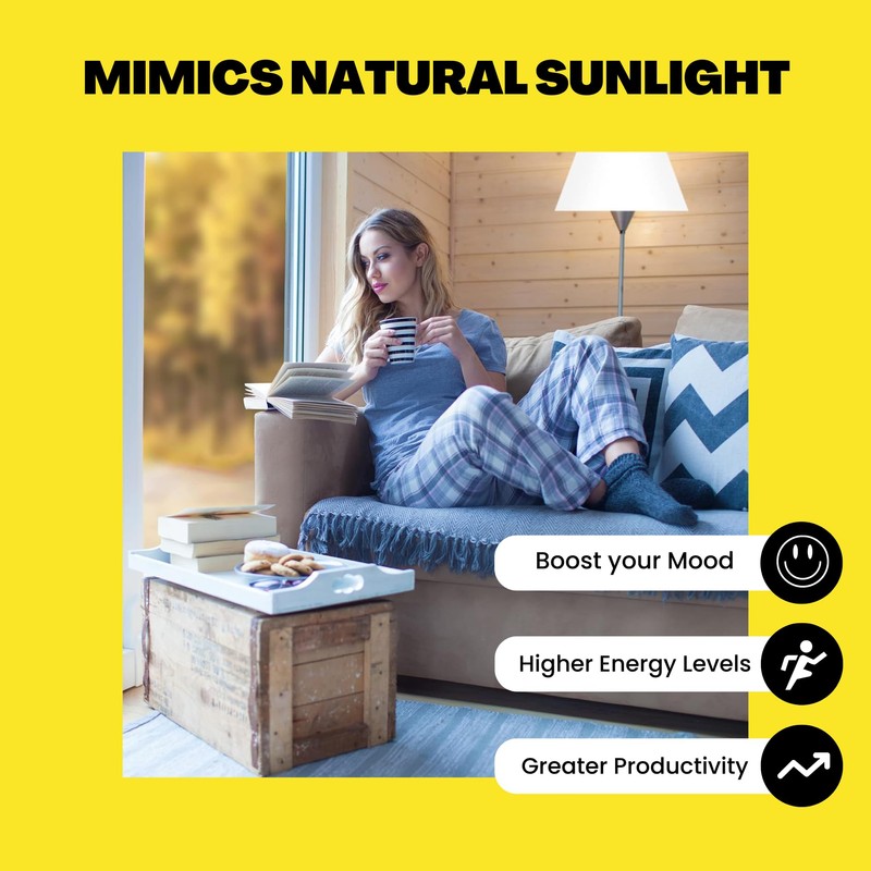 Norb Everyday Sun Light Bulb - Full Spectrum Wellness Lighting,