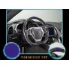 23766 C8 Corvette COMBO/RIPTIDE BLUE STEERING WHEEL & TEAM CORVETTE